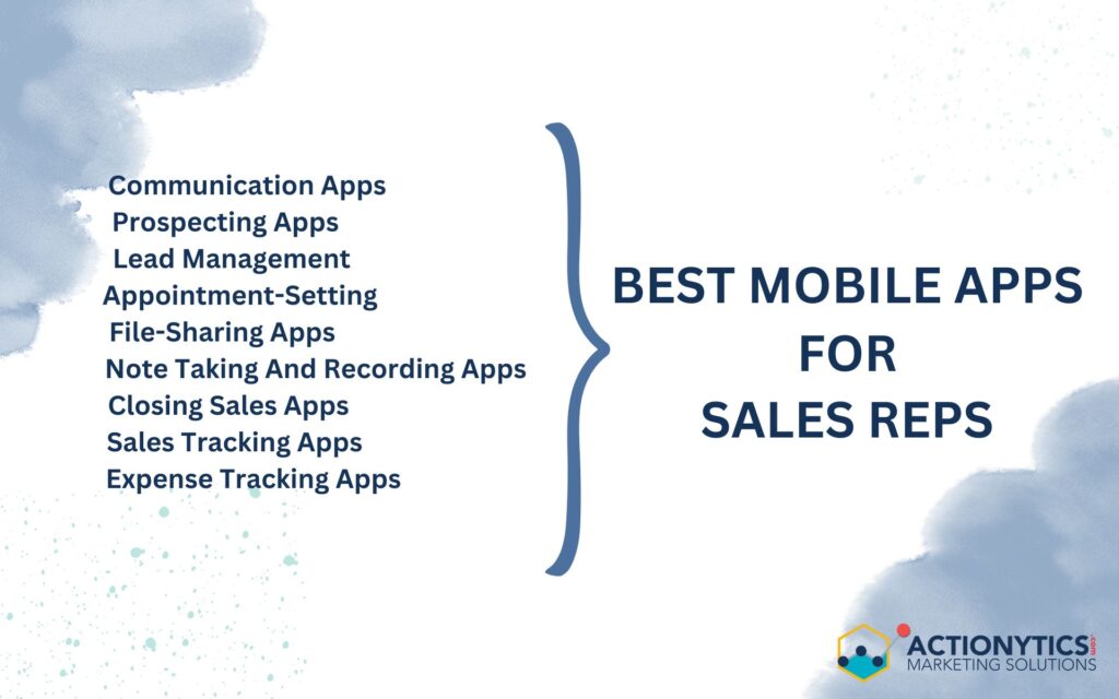 Best Mobile Apps for Sales Reps